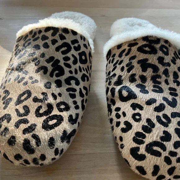 FREDA  SALVADOR CALF HAIR  HOUSE SHOES/SLIPPERS - Picture 4 of 6